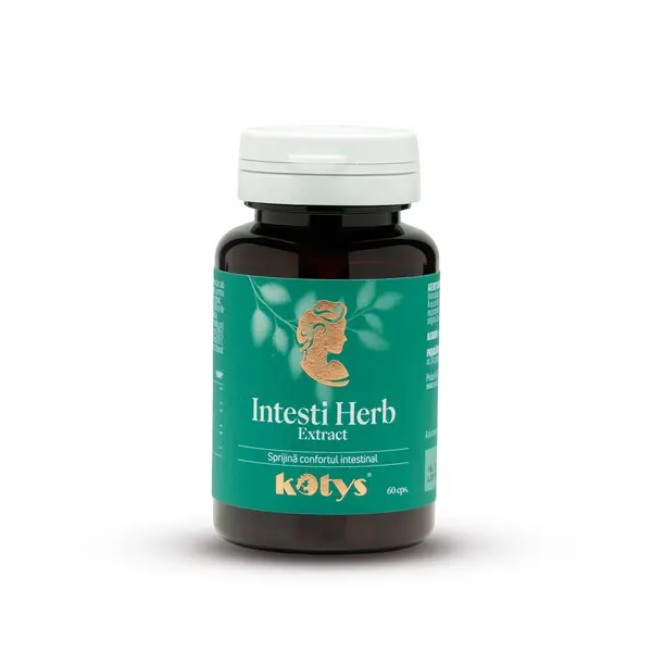 Intesti Herb Extract -- 60 capsule pentru susținerea confortului intestinal, Kotys