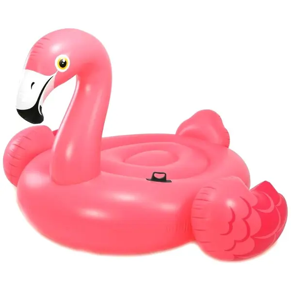 Intex Figurina Gonflabila pentru Piscina Intex Flamingo, Vinil, Roz, 142 X 137 x 97 cm