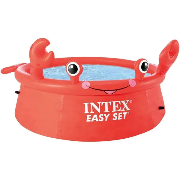 Intex Piscina gonflabila pentru copii Intex IN-26100NP Happy Crab, 183x51 cm