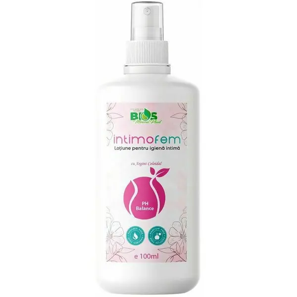 Intimo Fem - Lotiune pentru ingiena intima, 100ml, Bios Mineral Plant