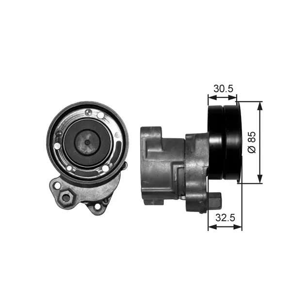 Intinzator curea, curea distributie GATES T38572