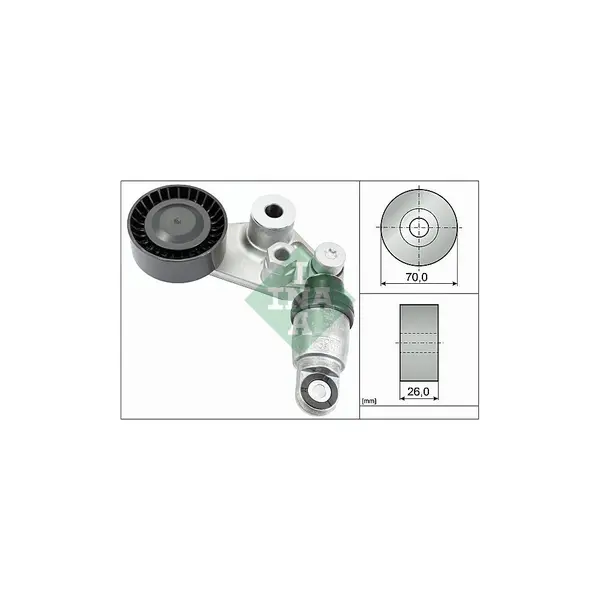 Intinzator curea, curea distributie Schaeffler INA 534 0297 10