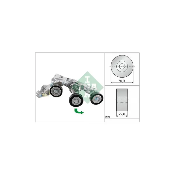 Intinzator curea, curea distributie Schaeffler INA 534 0338 10