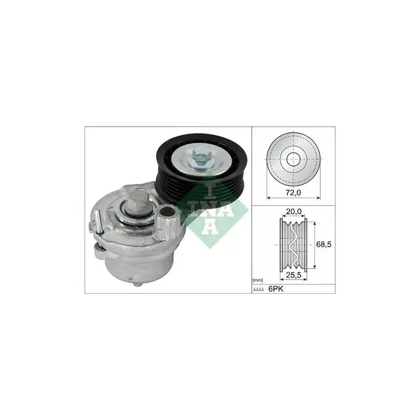 Intinzator curea, curea distributie Schaeffler INA 534 0703 10