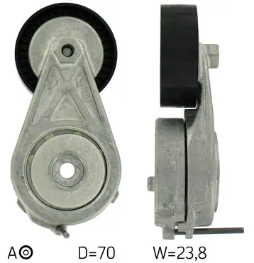Intinzator curea, curea distributie SKF VKM 31310