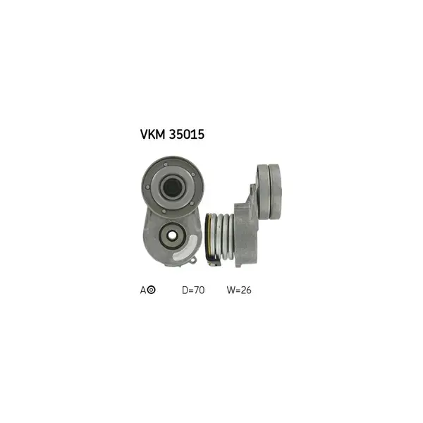 Intinzator curea, curea distributie SKF VKM 35015