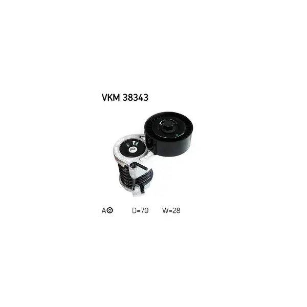 Intinzator curea, curea distributie SKF VKM 38343