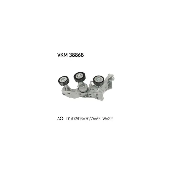 Intinzator curea, curea distributie SKF VKM 38868