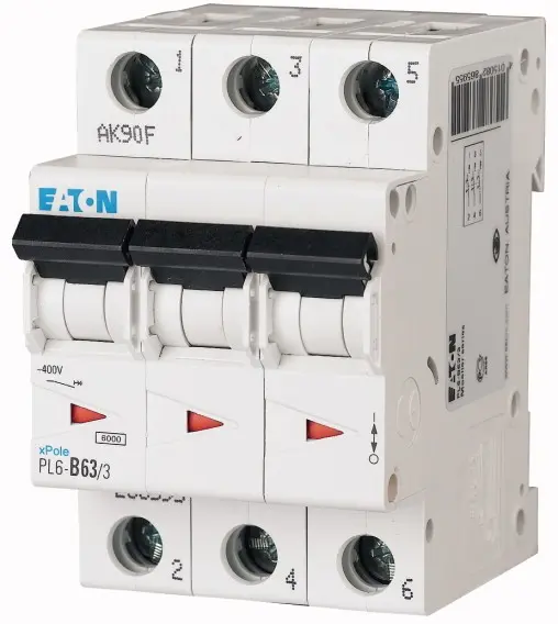 Intrerupator Automat 63A 3P C 6KA PL6