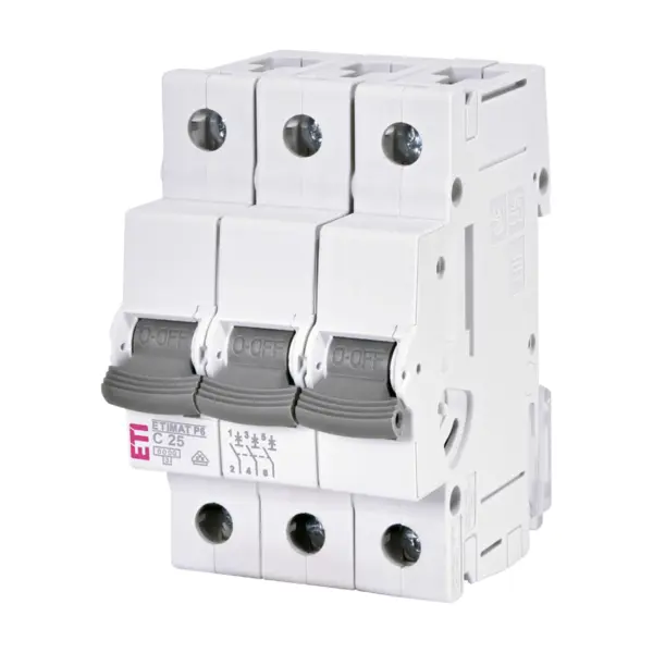 Intrerupator automat ETIMAT P6 3p C25 ETI 001900332