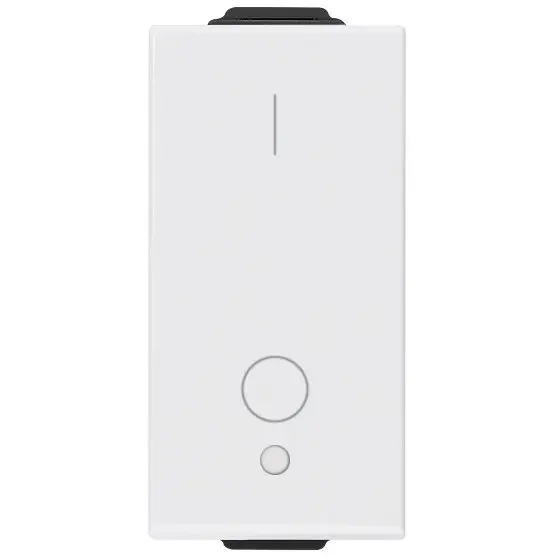 Intrerupator cap-cruce 1 modul Vimar Neve Up 09015, 2P 16AX alb