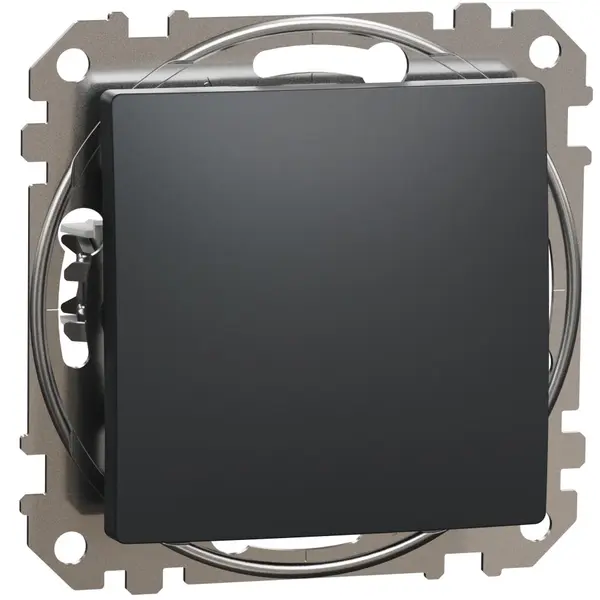 Intrerupator cap cruce 10AX, Schneider, SDD114107,Sedna Design, antracit