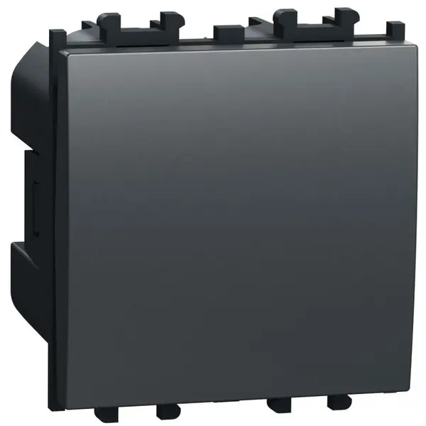 Intrerupator cap cruce 2 module Schneider Easy Styl LMR1901003, negru