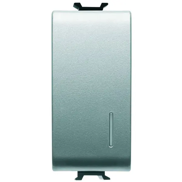Intrerupator cap cruce cu led 1 modul Gewiss Chorus GW14092, titan