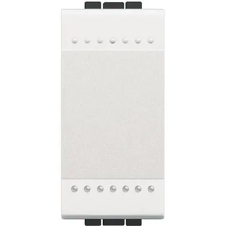 Intrerupator cap scara 1M Living Light Bticino N4003N, alb