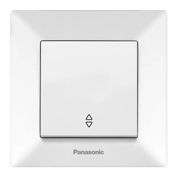 Intrerupator cap scara, 250V, alb, montaj incastrat, IP20, Panasonic P-ASC