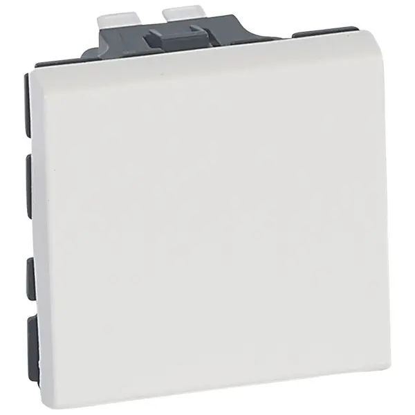 Intrerupator Cap Scara Legrand Mosaic 078711 / 078711L , 1P, 2M, 10A, culoare alba, antimicrobian