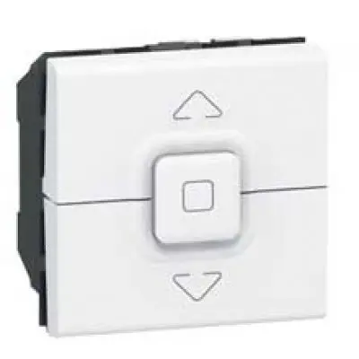 Intrerupator comanda storuri 500W 2 module Legrand Mosaic 077026