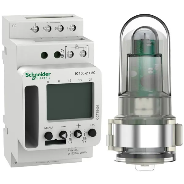 Intrerupator crepuscular IC100KP+ 2C Schneider CCT15495
