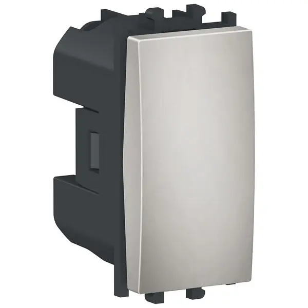 Intrerupator cu revenire 1 modul Schneider Easy Styl LMR0120004, argintiu