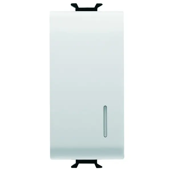 Intrerupator cu revenire led (neinclus) 1 modul 16A Gewiss Chorus GW10132, alb