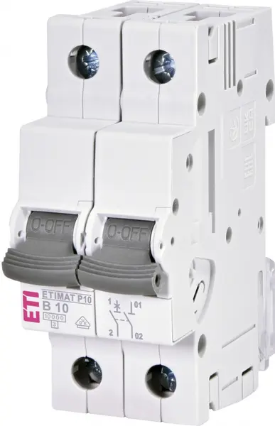 intrerupator de circuit etimat p10 1p+n b10 001901108