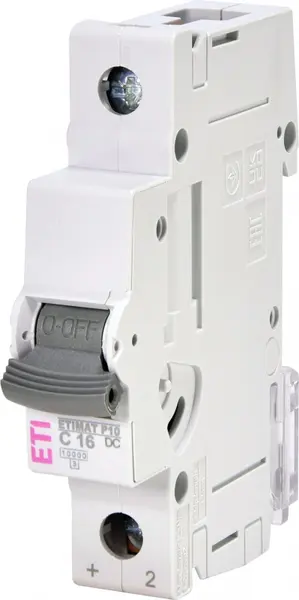 intrerupator de circuit etimat p10-dc 1p c16 001903030