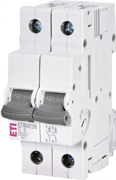 intrerupator de circuit etimat p6 2p c3 001900225