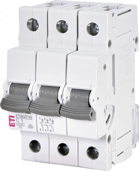 intrerupator de circuit etimat p6 3p c1 001900322