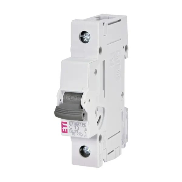 Intrerupator de circuit modular ETIMAT P6 1P C13 13A 001900029