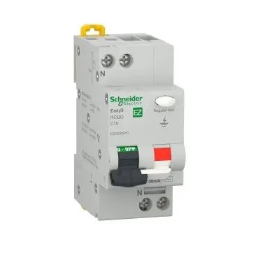 intrerupator diferential 10a 1p+n 30ma c 4.5ka, schneider