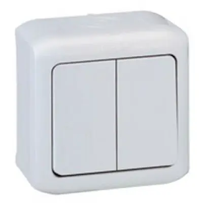 Intrerupator dublu aparent 10A Forix Legrand 782362