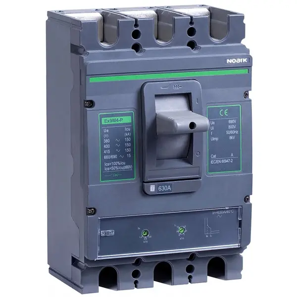 Intrerupator MCCB tip usol 3P 630A 36kA reglabil Noark 112013