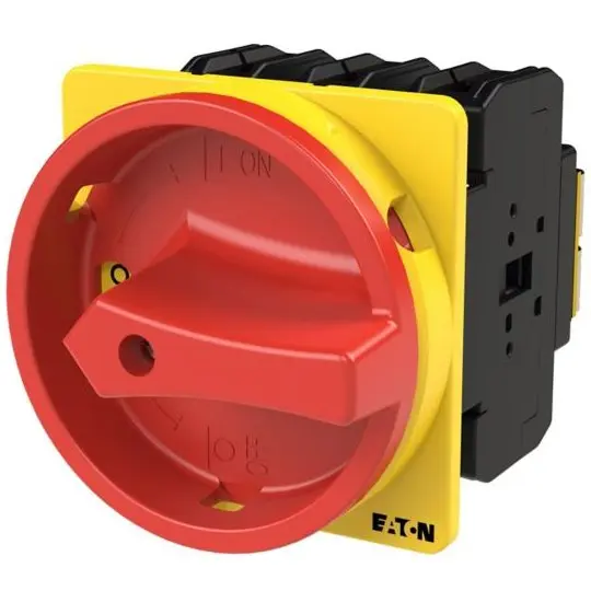 Intrerupator principal, P3, 63 A, montare incastrata, 3 poli, functie de oprire de urgenta Eaton P3-63/EA/SVB 031607
