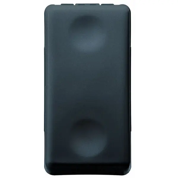 Intrerupator simplu 1 modul Gewiss System GW21571, negru