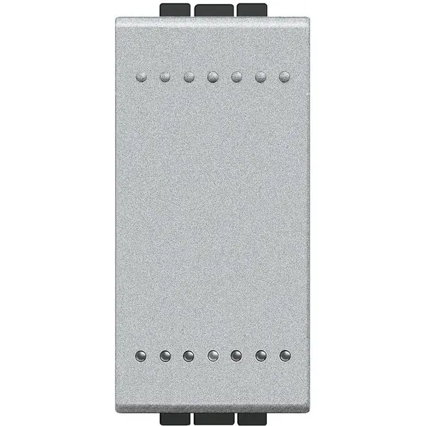 Intrerupator simplu 1 modul Living Light Bticino NT4001N, argintiu