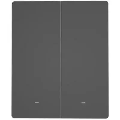 Intrerupator smart dublu WiFi Sonoff M5-2C-86, 2.4 GHz, bluetooth, mecanic 6920075777109