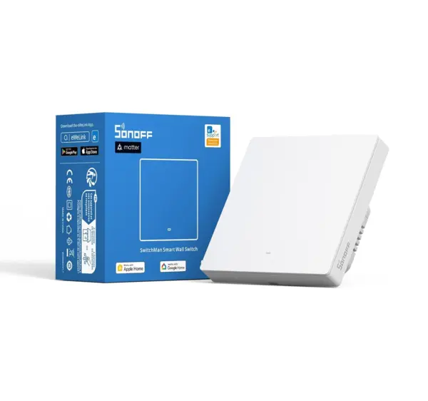 intrerupator smart sonoff m5-1c-86w, wifi, 10a, matter, 1 canal