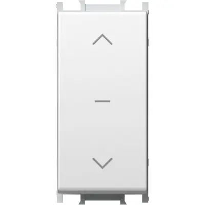 Intrerupator storuri 1-0-216AX 250V alb, TEM Modul TEM-SM40PWNT10-U