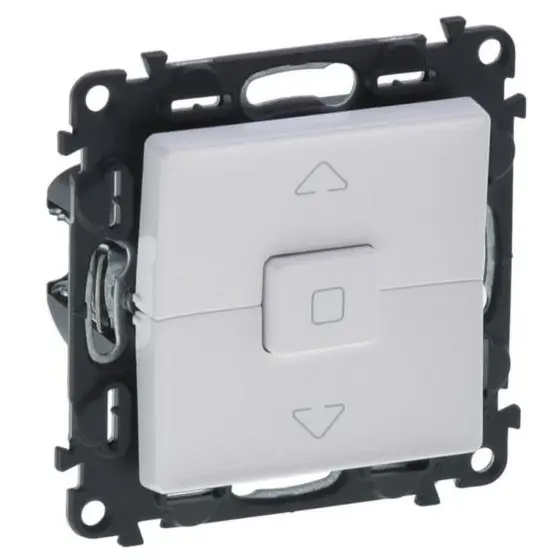 Intreruptor storuri Legrand 752129, 10A, 250V, 6A, alb