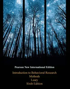 Introduction to Behavioral Research Methods: Pearson New International Edition. 6 ed, Paperback/Mark Leary