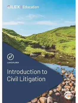 Introduction to Civil Litigation, Paperback/CILEX Education