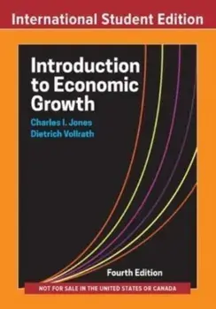 Introduction to Economic Growth. Fourth International Student Edition, Paperback/***