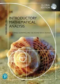 Introductory Mathematical Analysis for Business, Economics, and the Life and Social Sciences, Global Edition. 14 ed, Paperback/Richard Wood