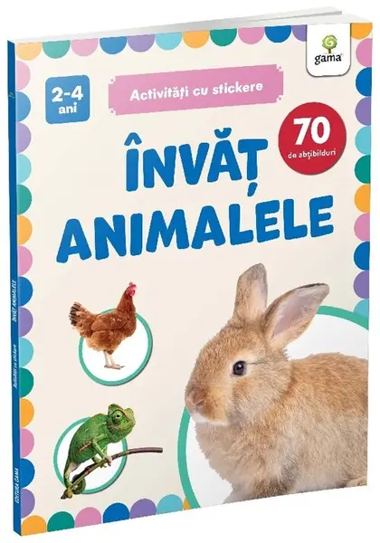 Invat animalele/ Activitati cu stickere