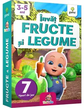 Invat fructe si legume. 7 tipuri de joc/***