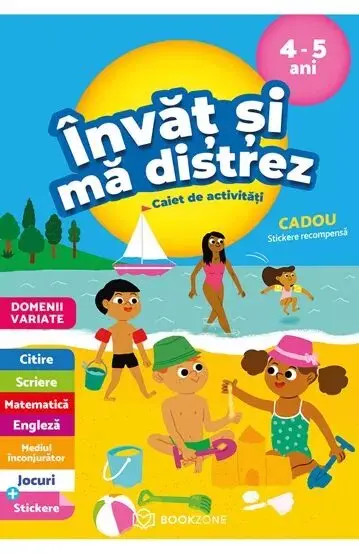 Invat si ma distrez. Caiet de activitati (4-5 ani)