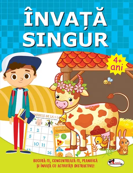 Invata singur. Carte de activitati +4 ani