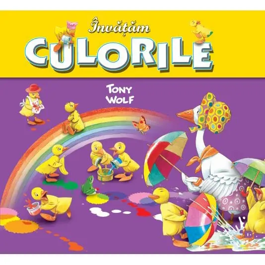 Invatam culorile | Tony Wolf