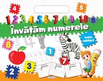 Invatam numerele. Contine abtibilduri!/***